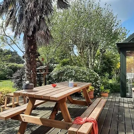 La Maison Rose - Avec Grand Jardin Clos A 300M De La Mer Hauteville-sur-Mer Exterior photo